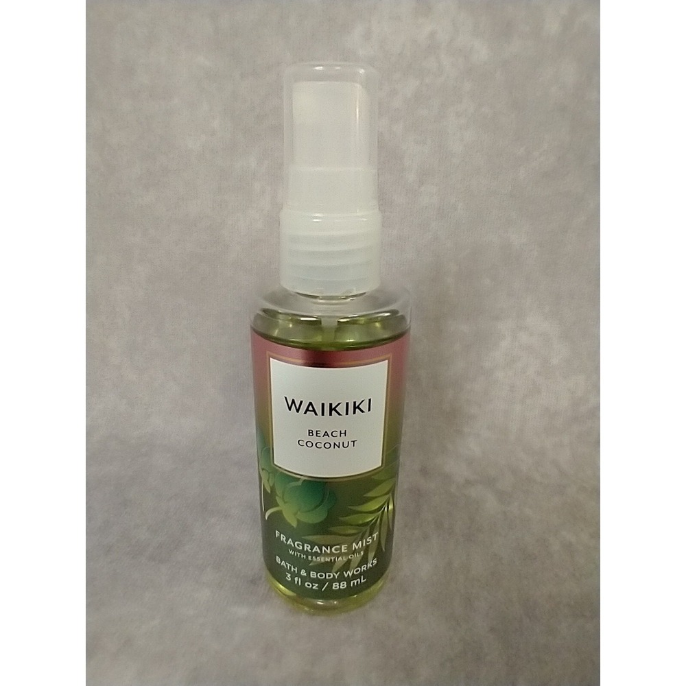 Bath Body Works Waikiki Beach Coconut Spray‎ Fragrance Mist 3 Oz